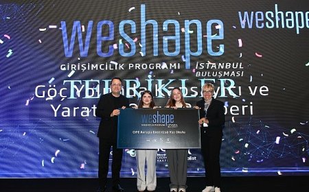 Geleceği şekillendirecek üniversiteliler aranıyor: Weshape Girişimcilik Programı’nın 2026 başvuruları başlıyor