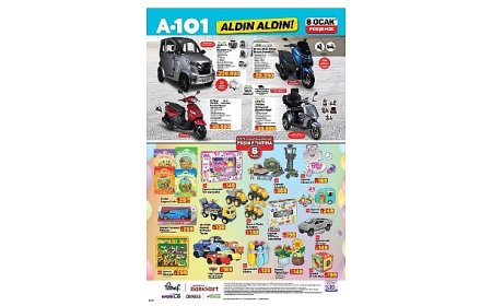 8 Ocak’ta A101’de Elektrikli Araç Dikkat Çekiyor