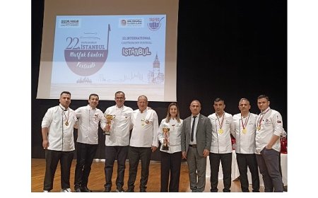 ESBAŞ Aşçıları Uluslararası Yarışmadan Altın Ünvanlarla Döndü