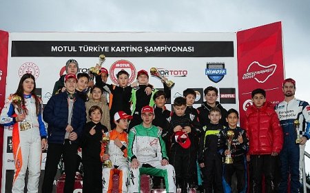 NİMOSK Karting Yarışı Nefes Kesti