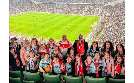 Türkiye Eğitim Gönüllüleri Vakfı (TEGV) ve Prometeon Türkiye, çocukları milli maç heyecanında buluşturdu