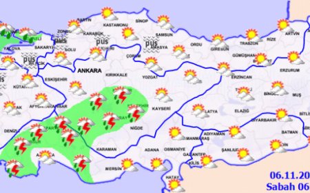 Yurt genelinde sağanak ve bulutlu hava bekleniyor