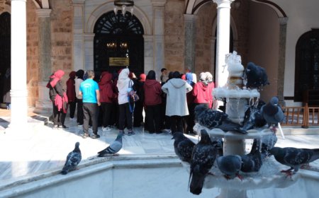 Yıldırımlı gençlerden tarihi yolculuk