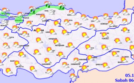 Kuzey ve batıda yağmur bekleniyor