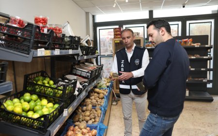 Bursa Nilüfer’de halk sağlığı için marketlere sıkı denetim