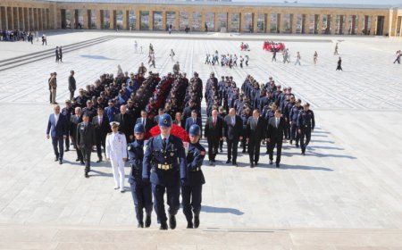 Bursa İtfaiyesi’nden Anıtkabir’e ziyaret