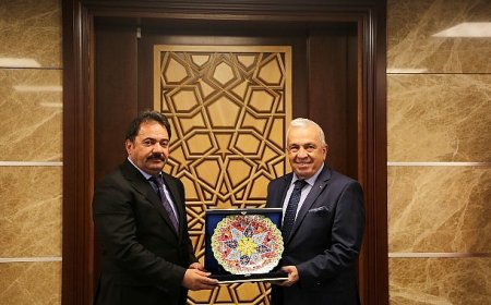 Başkan Şadi Özdemir’den Emniyet Müdürü Gökce’ye hayırlı olsun ziyareti