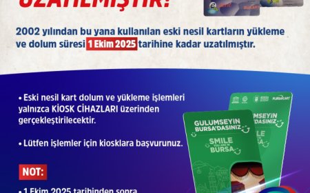 Burulaş’tan kart değişim süresine uzatma!
