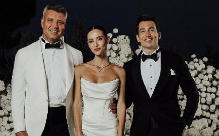 Sadettin Saran’ın kızı Lal Saran, Tolga İrdem ile Assos’ta Evlendi