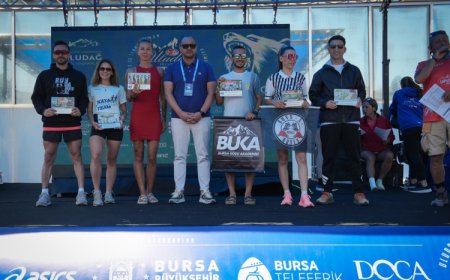 Uludağ Ultra Trail’de ödüller sahiplerini buldu