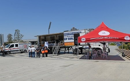 Osmangazi’de gerçek gibi deprem eğitimi