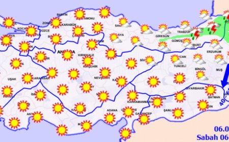 Hava sıcaklıkları 4 derece artıyor