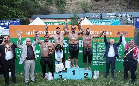 Çalı’da başpehlivan Mehmet Yeşil Yeşil oldu