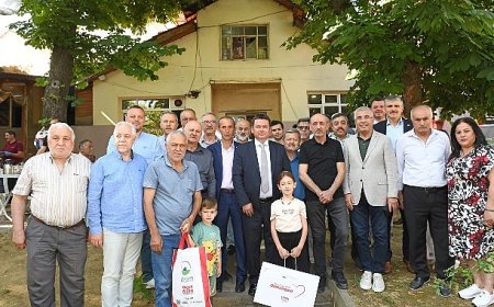 Başkan Aydın İvazpaşa sakinleriyle buluştu