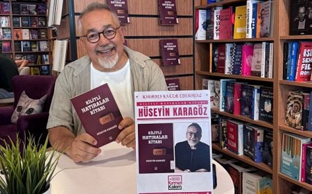Hüseyin Karagöz’ün Kilitli Hatıralar kitabının imza günü yapıldı