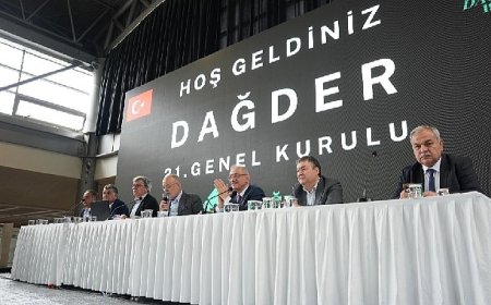 Başkan Erkan Aydın DAĞDER genel kuruluna katıldı