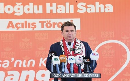 Gündoğdu Futbol Sahası hizmete açıldı