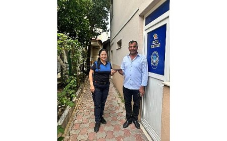 Zabıta ekipleri kayıp telefonu sahibine ulaştırdı