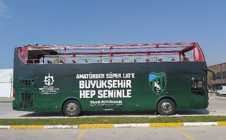 Şampiyonluk otobüsü kutlamalara hazır