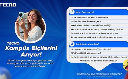 TECNO kampüs elçilerini arıyor!