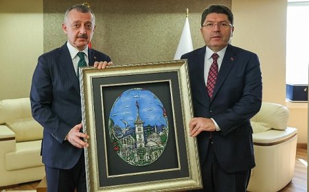 Bakan Tunç’tan Büyükakın’a ziyaret