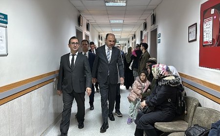 Başkan Altay Meram Devlet Hastanesi’ni Ziyaret Etti