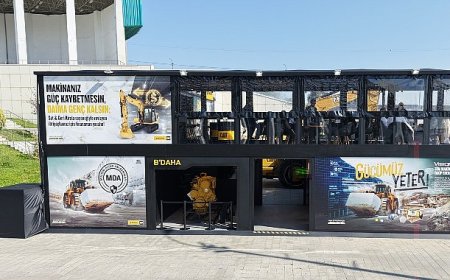 Borusan Cat, Marble İzmir Uluslararası Doğaltaş ve Teknolojileri Fuarı’nda sektör paydaşlarıyla buluştu