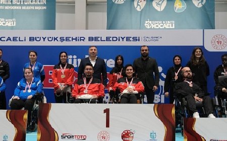 Türkiye Boccia Şampiyonası’nda Kocaeli rüzgarı esti