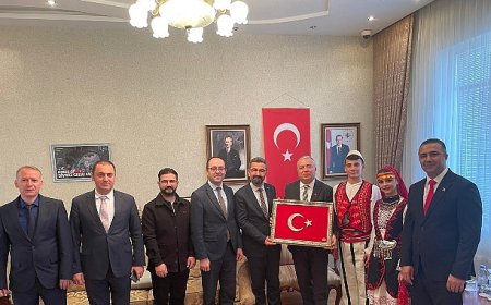 İnegöl Belediyesi Halk Dansları Kazakistan’da ülkemizi temsil etti
