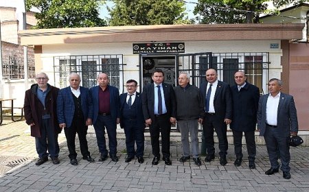 Başkan Aydın, Kayıhan Çarşısı esnafı ile buluştu