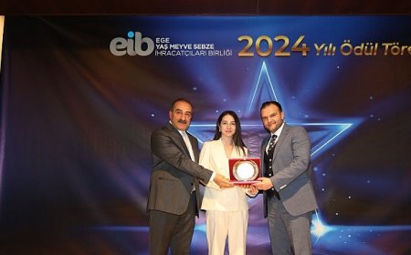 Yaş meyve sebze ve meyve sebze mamulleri ihracatçılarında genel kurul ve ödül coşkusu