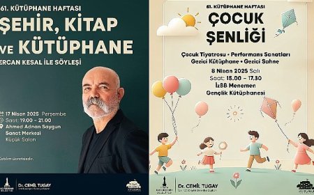 Kütüphaneler Haftası şenlik havasında geçecek
