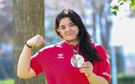 Henüz 17 yaşında ama başarılarıyla zirvede Sema’nın hedefi olimpiyat madalyası