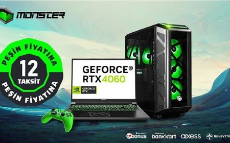 Monster’dan bayrama özel fırsat: Peşin fiyatına 12 aya varan taksitle yüksek performans