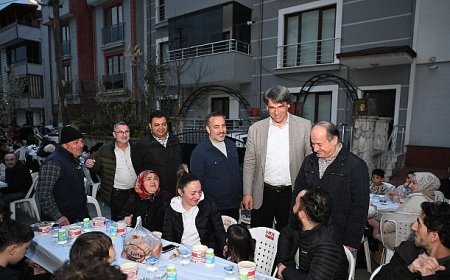 Başkan Kocaman, İftar Sofralarında