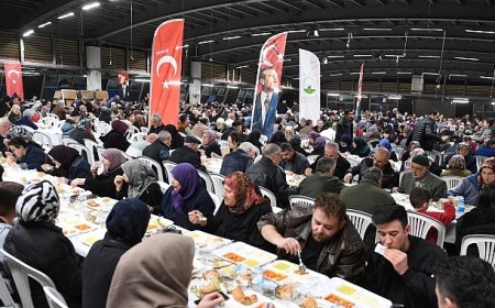 Osmangazi Belediyesi’nin iftar sofrası doldu taştı