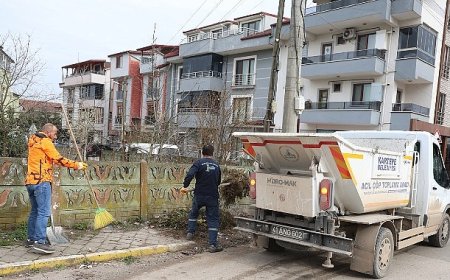 Kartepe’de Ramazan Bayramı Temizliği
