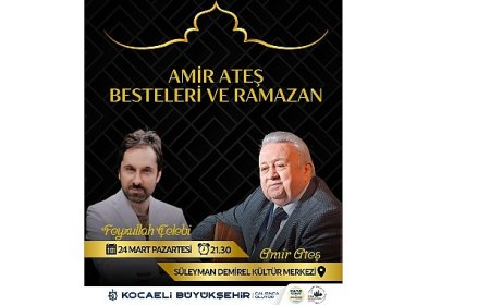 Amir Ateş besteleri musiki severlerle buluşacak