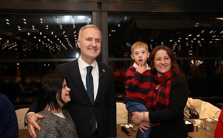 Başkan Alper Taban, Down Sendromlu Öğrencilerle Bir Araya Geldi