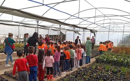 Başkan Çerçioğlu’nun Çalışmaları ile Minik Öğrenciler Doğa Sevgisini Öğreniyor