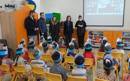 Minik öğrencilere suyun önemi anlatıldı