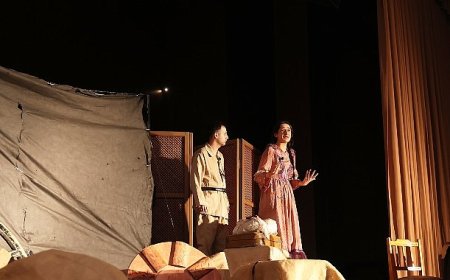 Çanakkale şahaadet tiyatro oyunu ilgiyle izlendi 