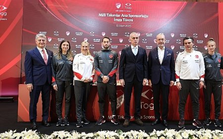 Togg, Milli Takımlar Ana Sponsoru Oldu
