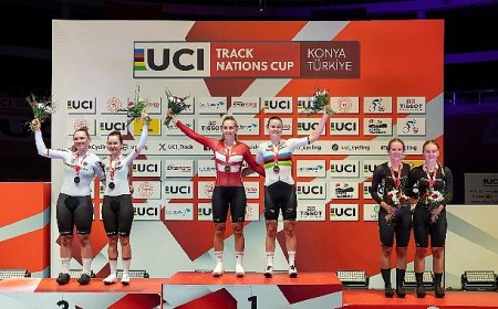 Konya UCI Pist Bisikleti Uluslar Kupası 2. Günü Madalya Sıralaması