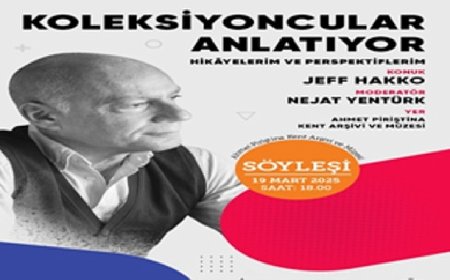 Jeff Hakko, koleksiyoncu kimliği ile APİKAM’a konuk olacak