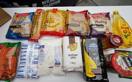 İhtiyaç sahibi ailelere 5 bin koli gıda ve erzak desteği