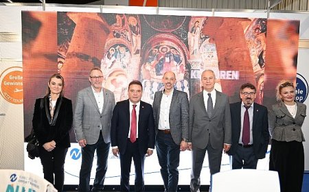 Başkan Muhittin Böcek, Nürnberg Turizm Fuarı’na katıldı