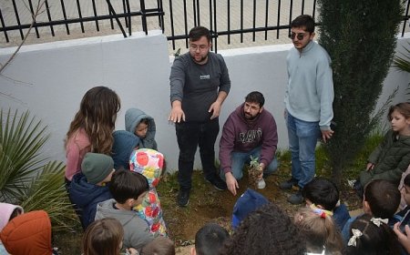 Egeli genç ziraatçılar, miniklere ata tohumlarının önemini anlattı