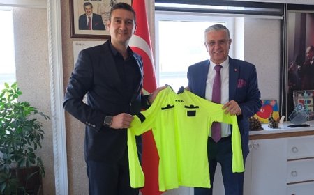 TFFHGD Antalya Şube Başkanı’ndan Başkan Topaloğlu’na ziyaret