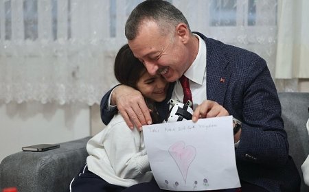 Büyükakın’a iftarda duygulandıran karşılama